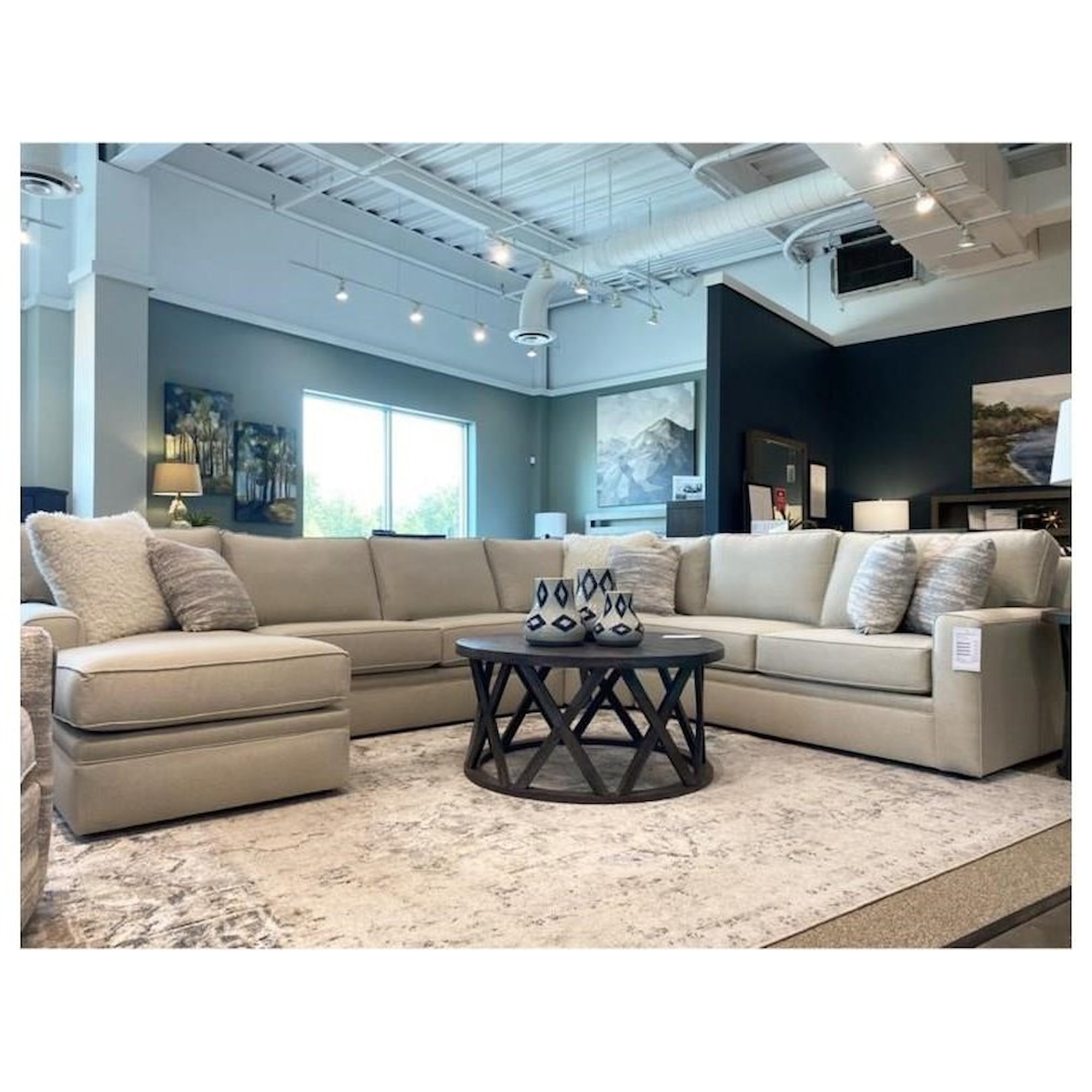 Stone & Leigh Furniture 2150 2150040 STONE & LEIGH 4 PIECE SECTIONAL